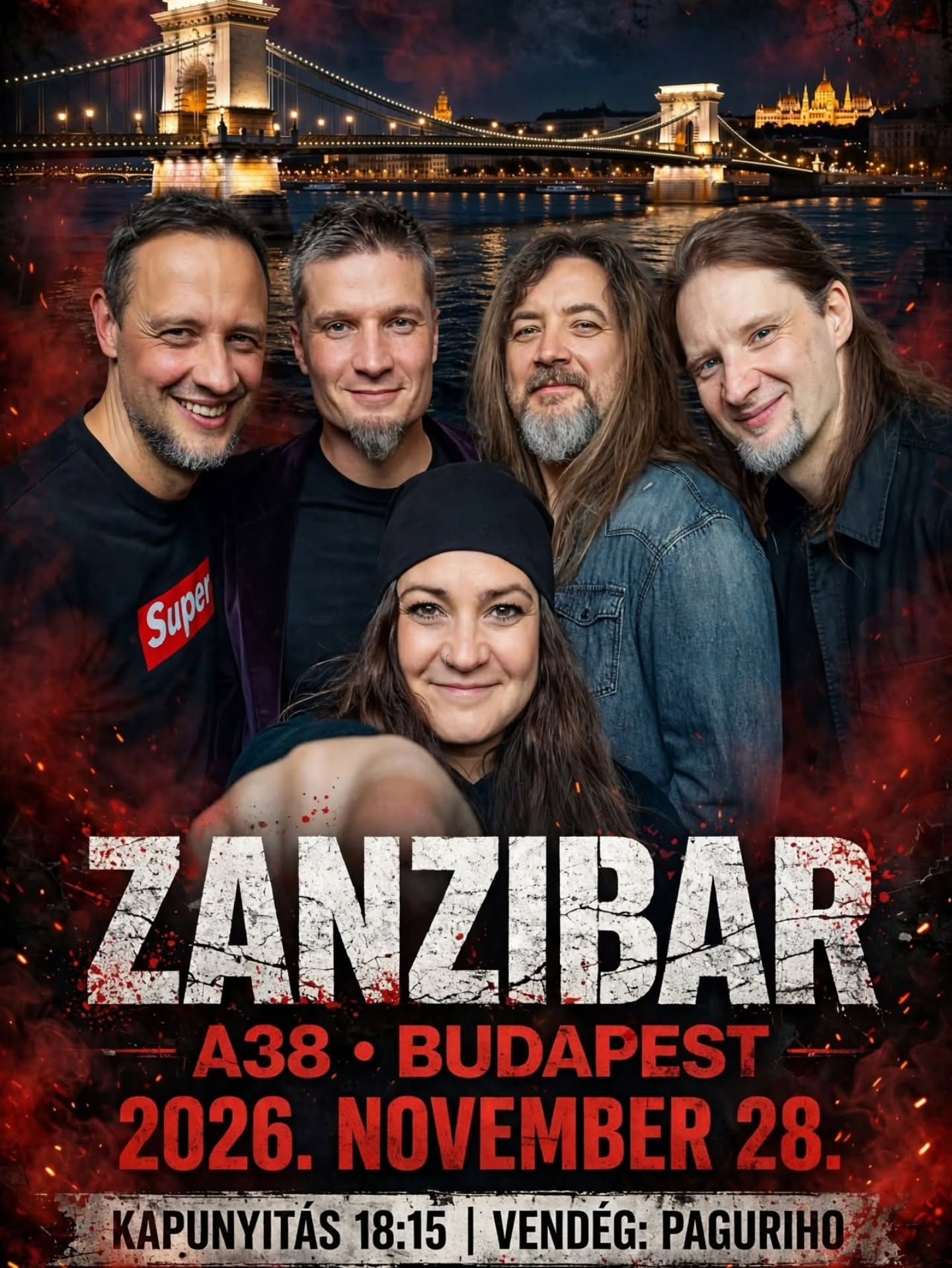 Zanzibar - November végén rendhagyó nagykoncert a fővárosban!